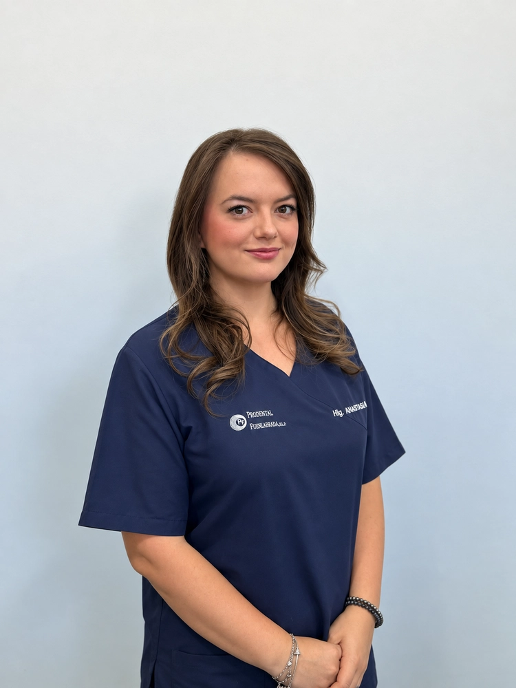 Anastasia Bistritchi, higienista dental en Prodental Fuenlabrada